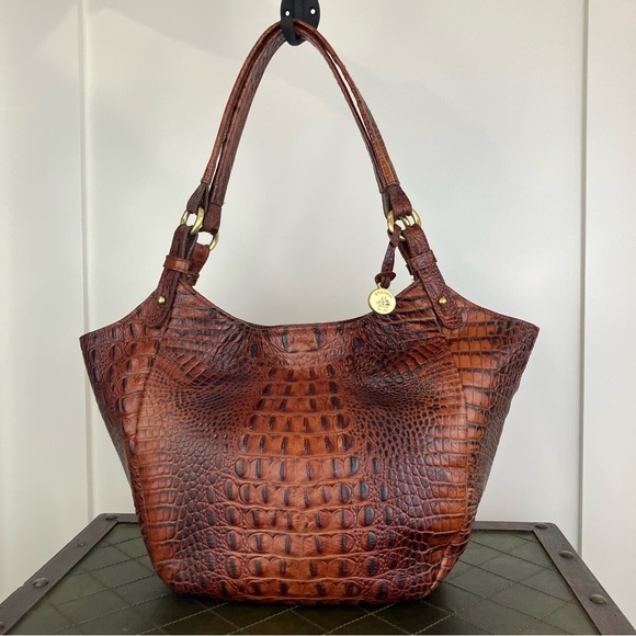 Brahmin Jackie Tote Pecan Melbourne - Picture 1 of 7